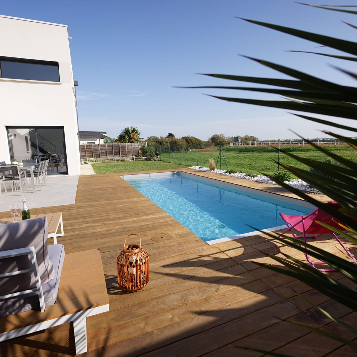 Piscine extérieure enterrée Piscinalis